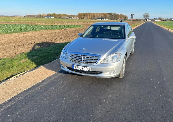 Mercedes-Benz Klasa S cena 59500 przebieg: 208000, rok produkcji 2006 z Siedlce małe 497